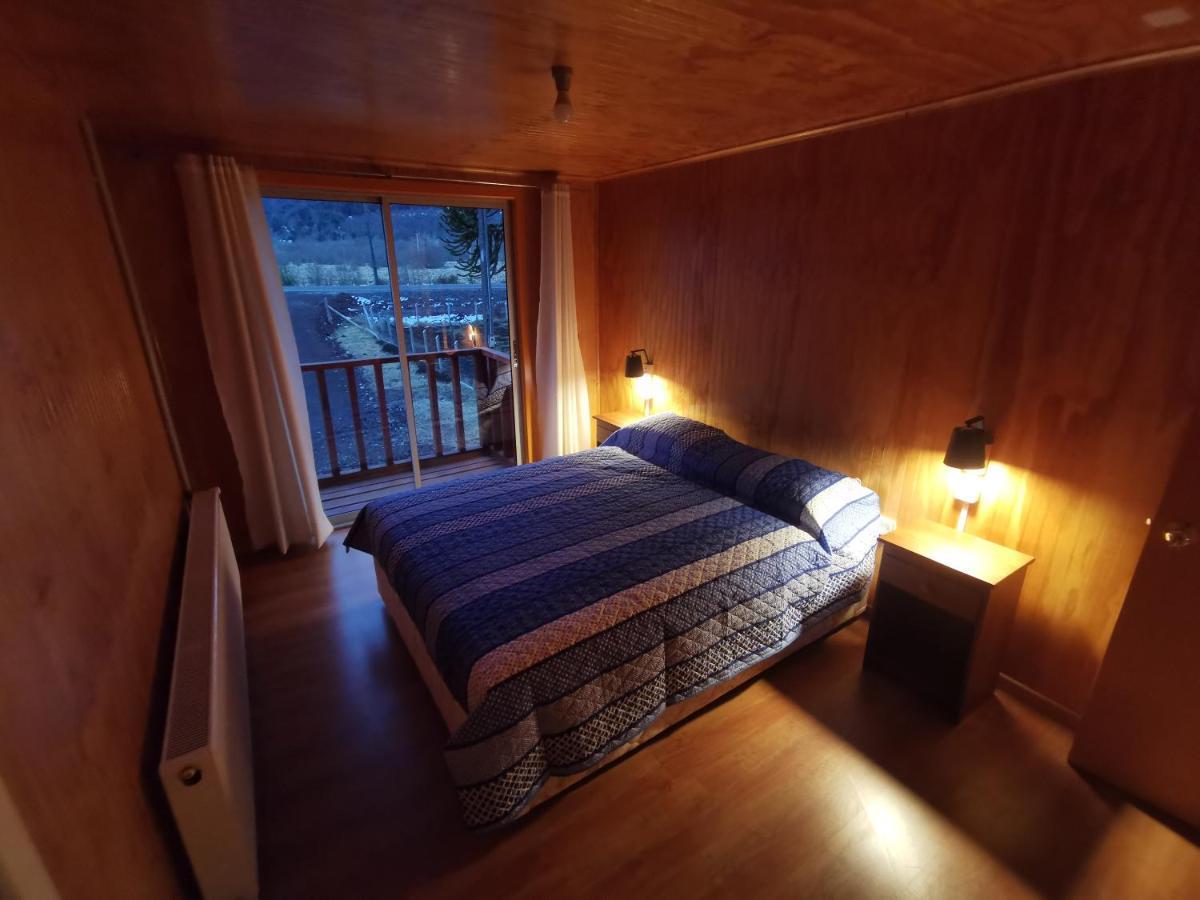 Hostal Piedra Santa Malalcahuello Bagian luar foto