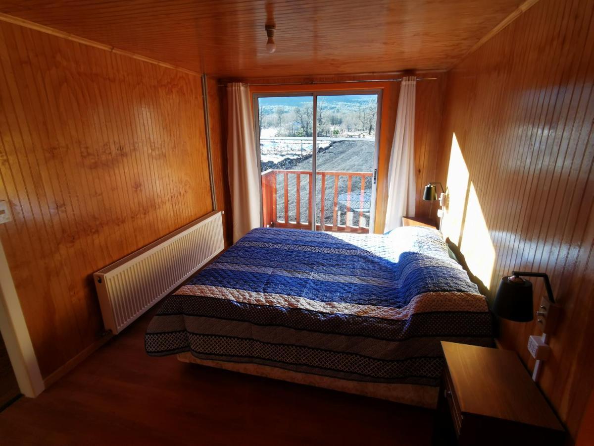 Hostal Piedra Santa Malalcahuello Bagian luar foto