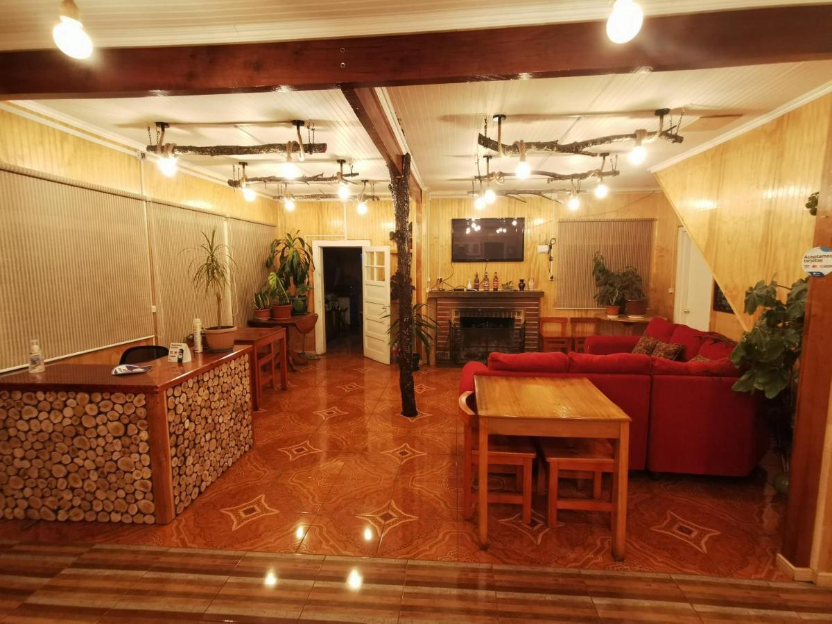 Hostal Piedra Santa Malalcahuello Bagian luar foto